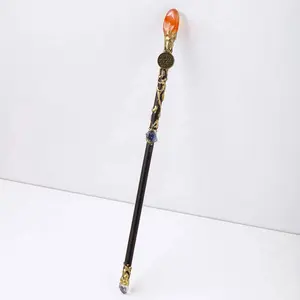 12 Zodiac Signs Natural Stone Magic Scepter, Fairy Lucky Stone Scepter, Exquisite Party Props Accessories, Festive & Party Supplies, Party Favor