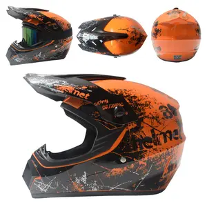 Motorcycle Riding Off-Road Helmet Modular Dual Visor Motorcycle Helmet