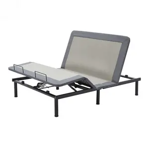 Electric Bed Ergonomic Adjustable Bed Frame with Wireless Remote, Head and Foot Incline, Zero Gravity Bed, Anti-Snore, Easy Assembly outdoorfun