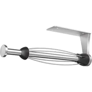 Single-Hand Operable Wall-Mounted Paper Towel Holder with Ratchet System for Kitchen Bathroom Self-Adhesive Drilled Option 304 Stainless Steel Waterproof
