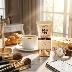 9-in-1 Tinted Moisturizer with SPF 50: Long-Lasting Snail BB Cream for Natural No-Makeup Look – Perfect for Beginners, Quick 5-Minute Morning Routine Dual-Ended Long-Lasting Concealer Stick flawless filter trout mouth lip liner daniela katseye eyeliner