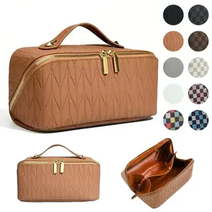 【Mother's Day】New cosmetic bag storage high-end sense large-capacity portable travel cosmetic toilet bag portable cosmetic storage box outdoorfun