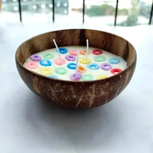 Coconut Shell Aromatherapy Candle