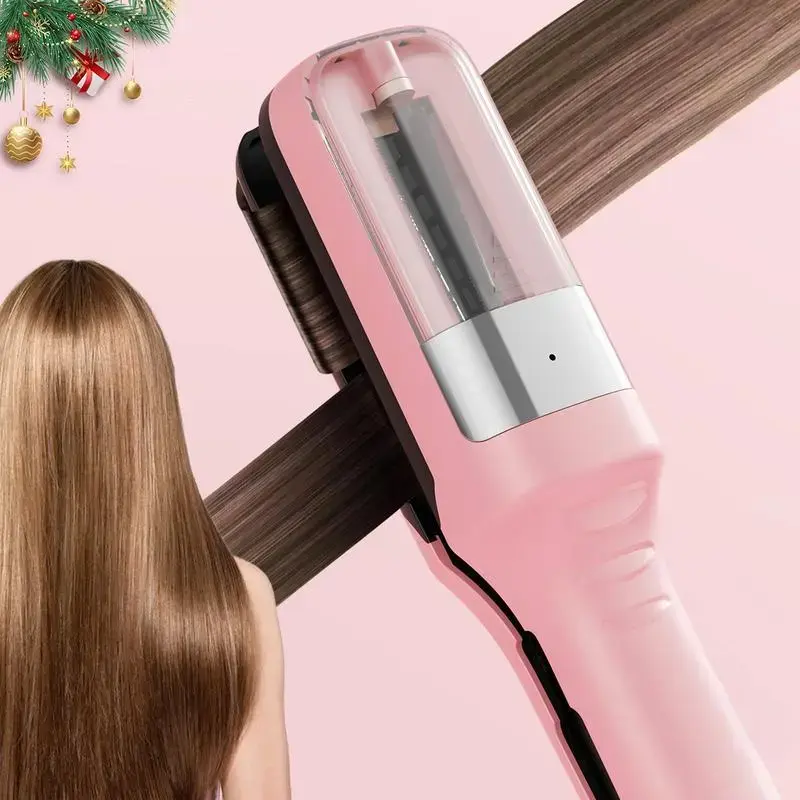 2026 New Cordless Split End Hair Trimmer Rechargeable Home Tool Hair Clipper For Dry Damaged Splitting Broken Brittle Straight Curly Frizzy Beauty,Remove Damaged Hair,Repair Hair Care Treatment Crushing Device Razor Handle(Pink)
