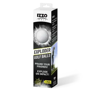 Exploding Prank Golf Balls - 4 Pack
