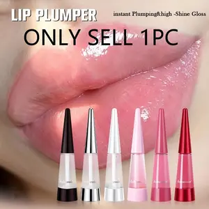 Lip Plump Liquid Lip Moisturizing Oil - Moisturizing and glossy lips, non-dry, non-sticky, Moisturize, long-lasting moisturizing, easy to use, suitable for all skin types, 7g/0.12oz | Glossy effect lipstick | Moisturizing lip oil, Lip Moisturizer Gloss
