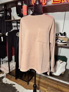 Pocket Pullover Sweatshirt