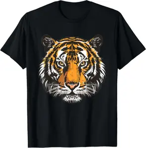 Tiger Graphic T-Shirt zac brown sphere las vegas merch graphic tee funny t shirt
