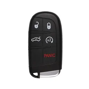 Autel MaxiIM IKEY IKEYCR5TPR Universal Car Key for Chrysler - 5 Buttons, Remote Start, Lock and Unlock Functionality, Five Buttons