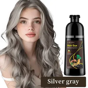 Natural Plant-Based Gentle Hair Dye Cream, Coverage Formula, Covering Grey Hair, Quick Application, Long-Lasting Results, Suitable for All Hair Types, Hair Dye Shampoo