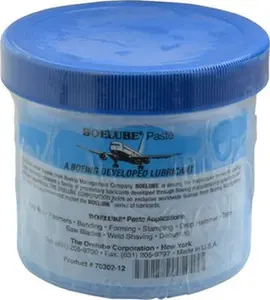 Boelube Blue Lubricant - 12 oz Jar, -20°F Temperature Rating, Manufacturer Part #: 70302-12