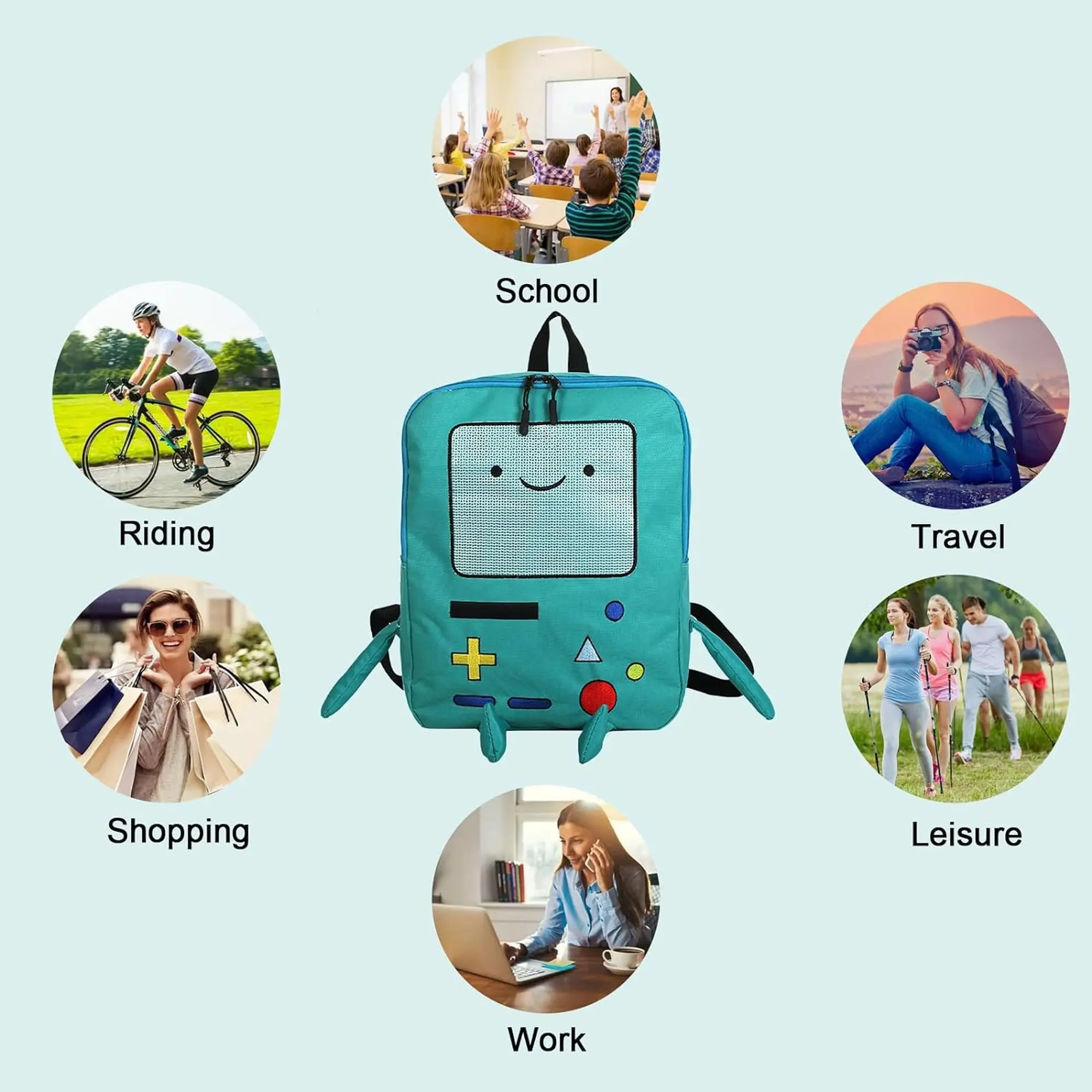 cute women's mini backpack Amazon.com: K.E.J. Cute Mini Backpack Bowknot Leather Backpack 3-PCS Small  Backpack Purse for Women : Clothing, Shoes & Jewelry