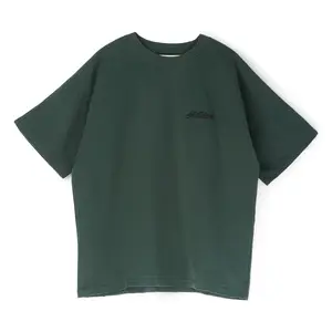 Adidem Asterisks Chainstitch Script Tee (Green)