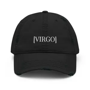 The Virgo Distressed Dad Hat