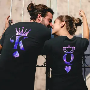 King And Queen Couple Tshirt