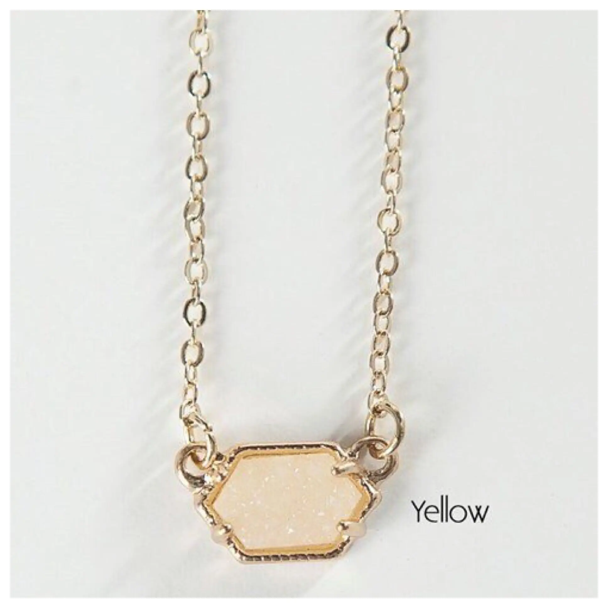 Short Stone Necklace, Casual Style Necklaces - Final Sale