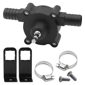 Electric Drill Pump for Water and Liquid Transfer - Self-Priming Hand Pump Durable, Compact and Lightweight Design or Home, Garage & Outdoor Use