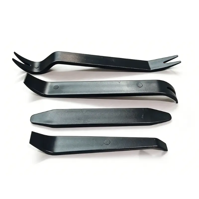 Auto Trim Removal Tool Kit - 4Piece Set for Dash, Door Panel, Clip Remover - Scratch-Resist Nylon Pry Tools for Interior Car Trims Work - Panel Prying Tools Included，CarModTools,No-Scratch,Durable Plastic,Car Trim Tools,Auto Pry Tools, Toolkit