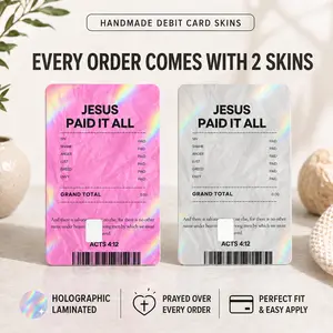 Christian Holographic Debit Card Skin
