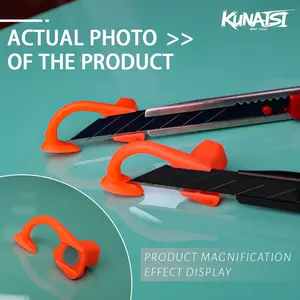 KUNAISI Precision Vinyl Wrap Cutter Tool Cutting Supplies 🚗 Sharp Edge Trimming Knife for PPF, Window Tint & Car Film Installation | Easy & Clean Cuts