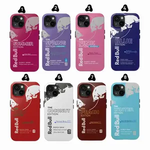 Red Bull Winter Edition Phone Case Compatible with iPhone 17, 16, 15, 14, 13, 12, 11, X & Galaxy
