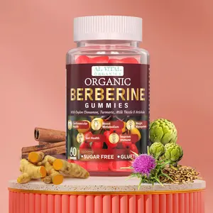 Al Vital Organics Berberine Wellness Gummies | Organic Support for Heart Health & Immunity | Vegan & Natural Supplement | Made in USA | 60 Gummies | Dietary & Healthcare Vitamin