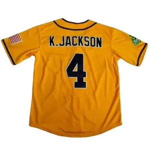 Men's baseball jersey #1 with micro-elastic fabric, breathable, polyester, suitable for baseball lovers and sports enthusiasts to wear.