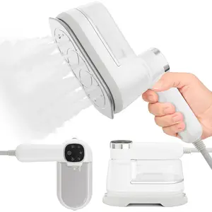 Handheld Steamer for Clothes,10s Heat Up,1200W Steamer ＆ Iron 2 In 1,160ml Capacity Travel Size Garment Steamer,Large Ceramic Heat Panel for 110V~120V Only Appliance