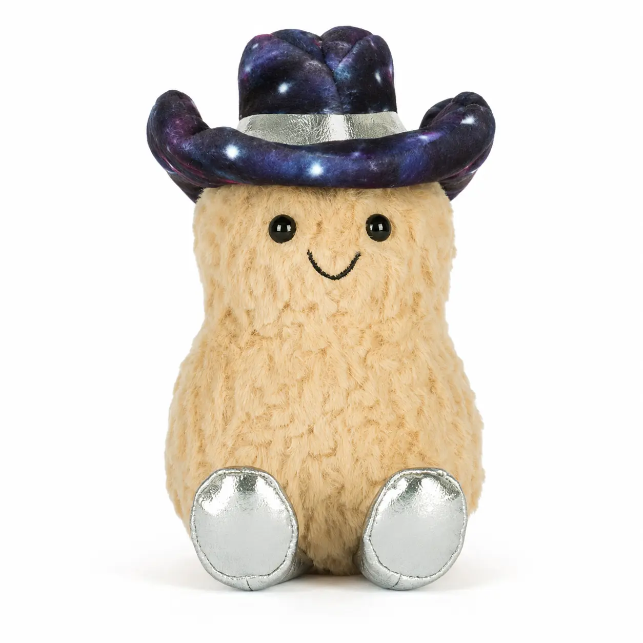Jellycat Amuseables Peanut Space Rodeo Plush – Galaxy Cowboy Hat Soft Stuffed Toy
