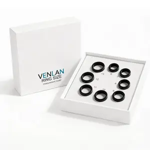 Venlan Smart Ring Sizing Kit-Size Before You Buy -8 Ring Sizes 6-13,Accurate Fit for Venlan Smart Ring-Ring Size Tester