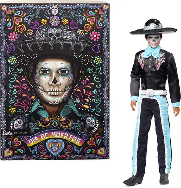 Barbie Signature Dia De Muertos 2024 Ken  [Collectible Figurine/Statue/Bust]