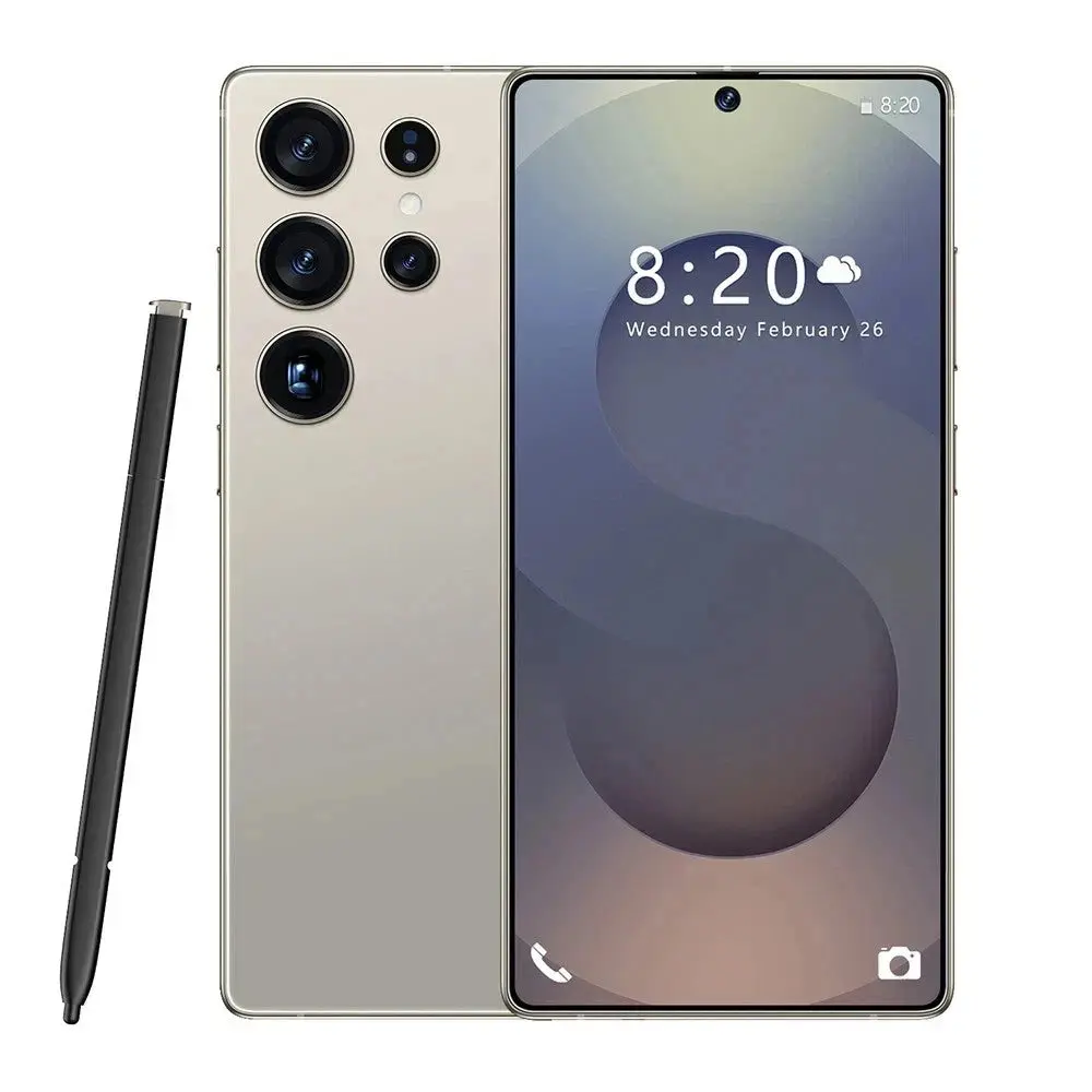 S24 Ultra 5G Unlocked Android Smartphone - Dual SIM, 6GB+256GB, Gray (Unbranded)
