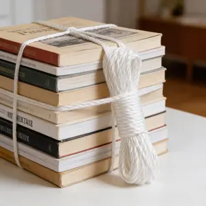 All-Purpose Heavy Duty Polypropylene Rope 50ft | Durable Utility Rope for Indoor, Outdoor, Camping & Boating | TikTok Must Have