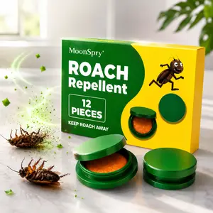 Indoor roach bait gel and trap, - 48 pieces, roach killer - home outdoor pest control dragonfly bug repellent bear spray advion cockroach Roach Bait Trap Kit moon moons pry Cockroach Killer Repellent Set