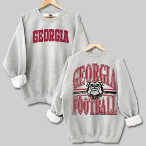 Vintage Georgia Football College T-Shirt, Sweatshirt, Hoodie, Hometown Football Game Day Pullover, Vintage College Football Graphic Tee, Gift For Fans