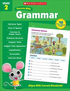 Scholastic Success with Grammar Grade 2 Workbook -- Scholastic Teaching Resources - Paperback