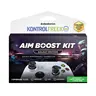 KontrolFreek Aim Boost Kit - Black Galaxy Edition, Gaming Controller Accessories, Game Console Accessories for Xbox 1, Xbox Series X, Rubber Thumbsticks with Mixed Heights, Resistance Performance, Overshoot Control Precision Rings