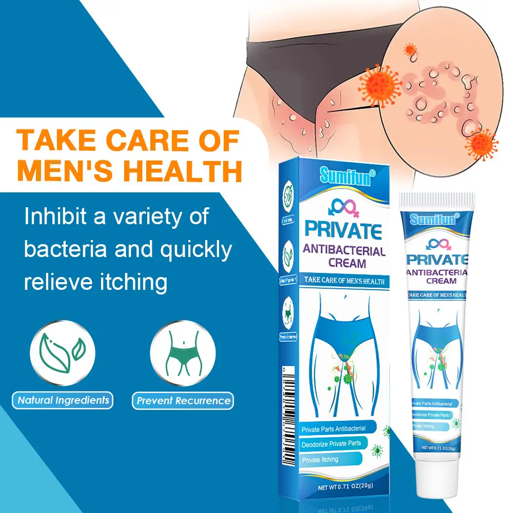 Men's Itch Relief Cream External Use Cream Intimate Cleansing Ointment