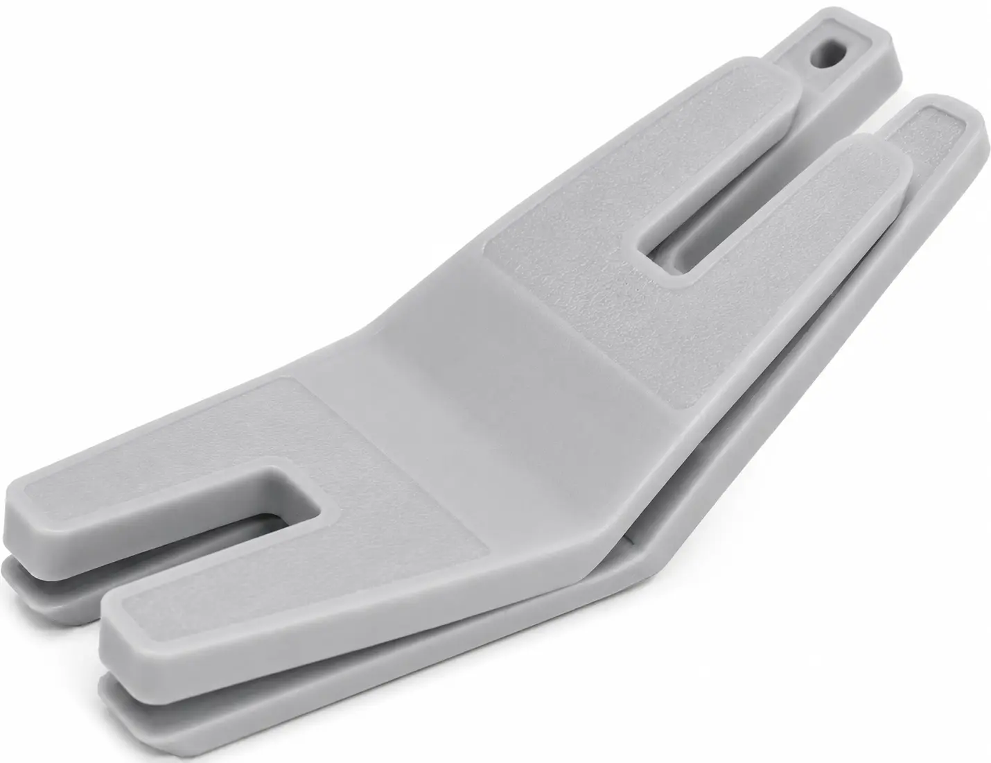 HONEYSEW 2PCS Bulky Seam Jumper Hump Jumping Button Clearance Plate Presser Foot Sewing Tool for Husqvarna Viking Brother Singer Janome and Pfaff Chunky Denim and Hemlines