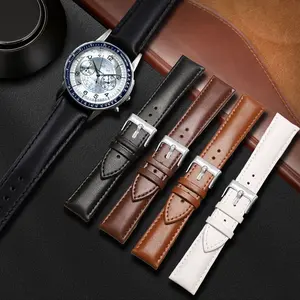 High-Quality Cowhide Watch Band 12/14/16/18/20/22mm, Suitable for Men and Women, Durable Leather Strap, Perfect for All Occasions