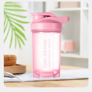 500ML Protein Shake Cup, Fitness Sport Water Bottle with Scale, Hydration Bottle, Sports Drinking Bottle, Portable Mixing Ball Handheld Mug, BPA Free, Ideal for Protein Shakes and Sports Drinks, Gym Bottle, Protein Shaker Bottle, Workout Water Bottle