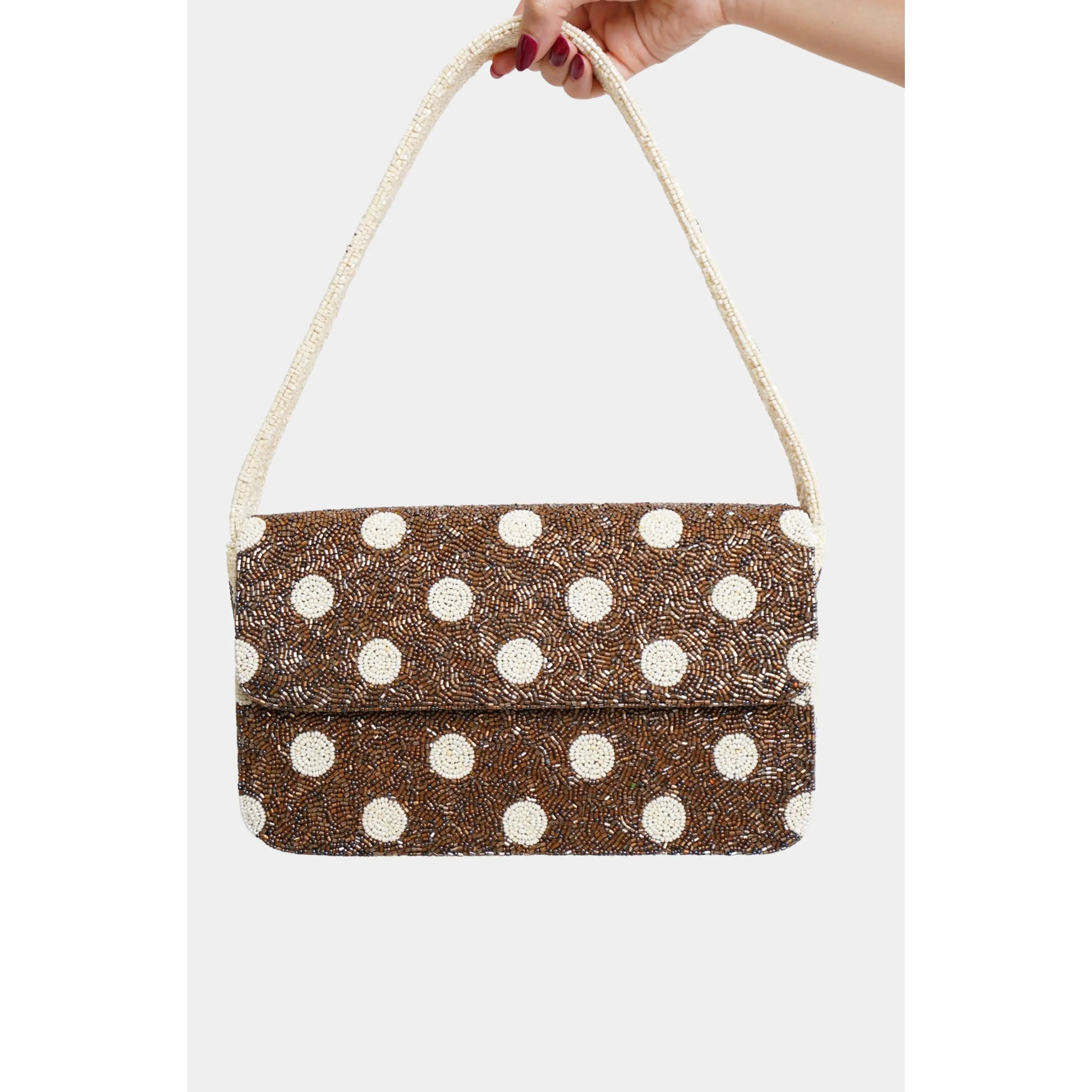 Polka Dot Rectangle Bag