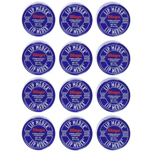 BLISTEX Lip Medex Moisturizer, 0.25oz Lip Care Treatment, Pack of 12, Lip Balm