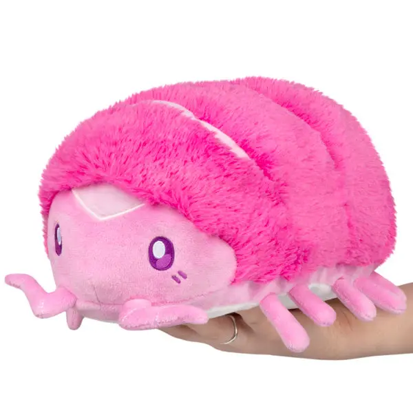 Mini Squishable Pink Pillbug Rollie Pollie Plush Toy