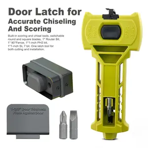 Door Latch Kit for Door Mortise Tool Lock Installation Chiseling Tool Door Chisel Tool, Durable & Easy-To-Use Design, Home Tool Kit