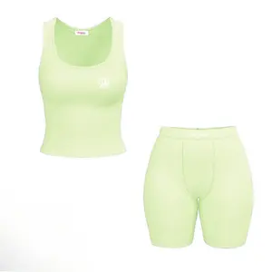 Glow lounge set - Lime Green