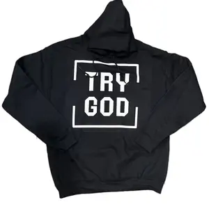 Try God Hoodie - Stylish and Comfortable Hoodie for Casual and Religious or Every Day Occasions - Day, Classic