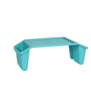 Lap Desk, Teal 17.9" Storage Lap Desk with Built-in Storage for Home or Office Use