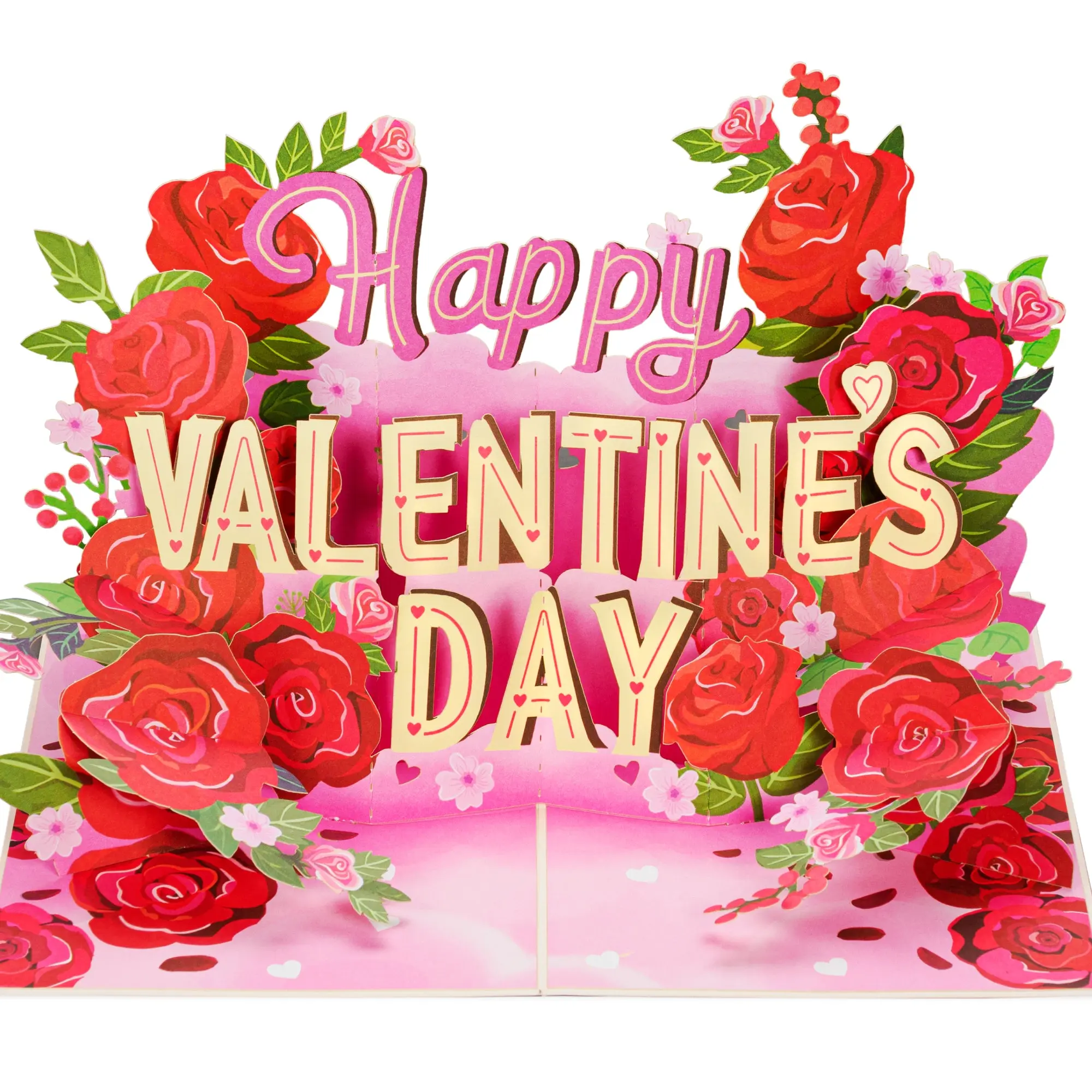 Paper Love Valentines Day Card, Romantic Valentine 3D Pop Up Card for Him or Her, Gift for Boyfriend, Girlfriend, Wife or Husband, Premium Handcrafted 3D Popup Cards