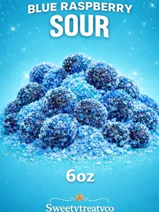 Blue raspberry gushers- Sour Sweet Flavors Candy Mix